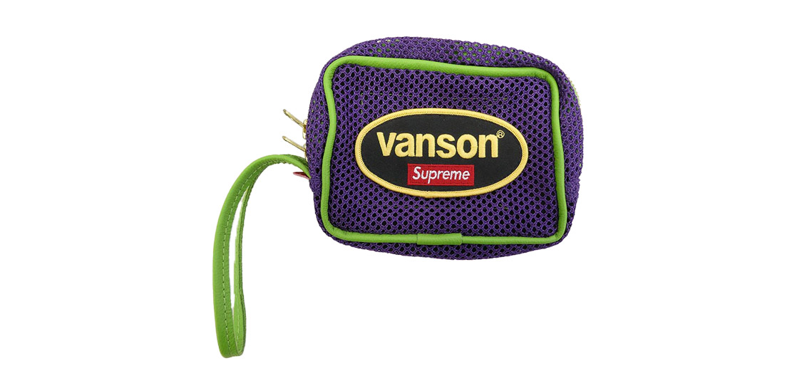 シュプリーム Vanson Leathers Cordura Mesh Wrist Bag  買取実績