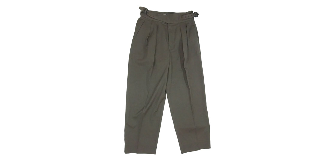 ザリラクス 25SS 25SS-REPT-240J THE GURKHA グルカ ベルテッド パンツ 買取実績