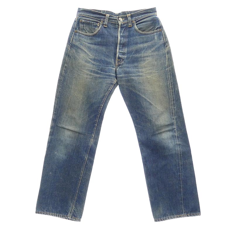 リーバイス 501 VINTAGE ヴィンテージ 60s 501 BIG E 初期 ボタン裏刻印16 Vステッチ 両面不均等V デニム パンツ 買取実績