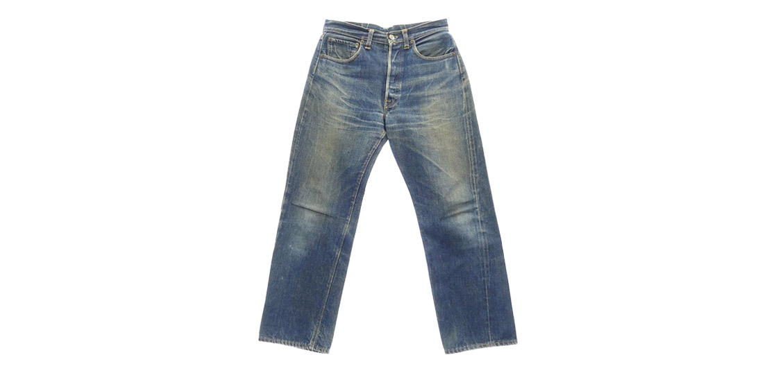 リーバイス 501 VINTAGE ヴィンテージ 60s 501 BIG E 初期 ボタン裏刻印16 Vステッチ 両面不均等V デニム パンツ 買取実績