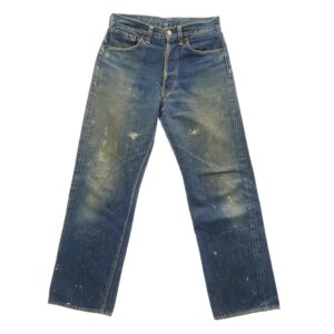リーバイス VINTAGE ヴィンテージ 50s 60s 501XX 隠しリベット 裏刻印無 Vステッチ セルビッジ ボタンフライ センターオフセット デニム パンツ 買取実績