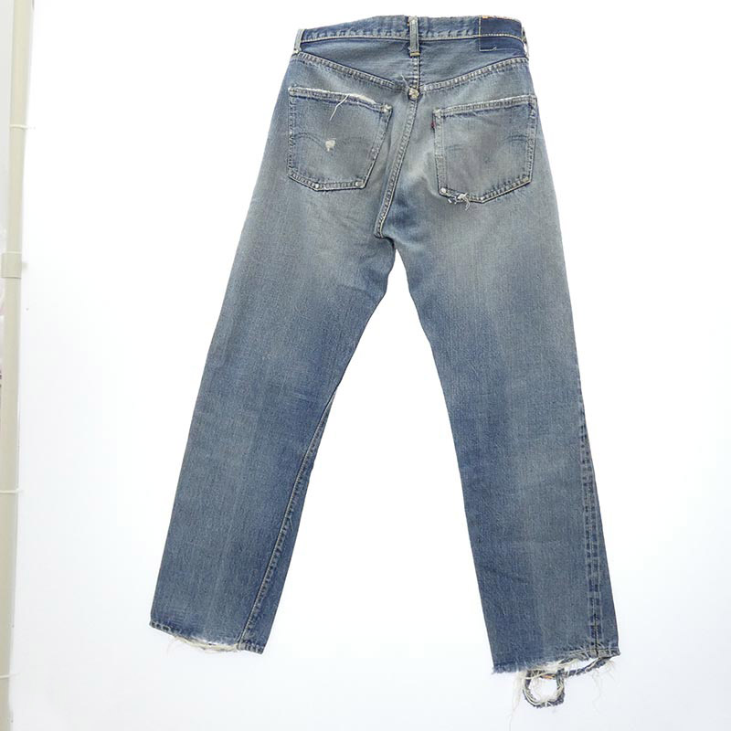 リーバイス 60s 501 BIGE 移行期 ボタン裏刻印E Vステッチ ボタンフライ ストレート パンツ 買取実績 画像