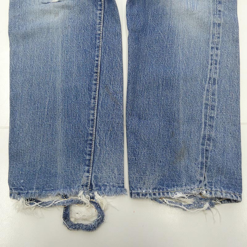 リーバイス 60s 501 BIGE 移行期 ボタン裏刻印E Vステッチ ボタンフライ ストレート パンツ 買取実績 画像
