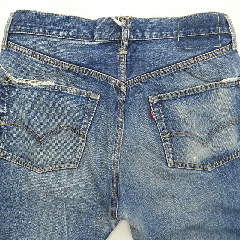 リーバイス 70s 501 BIGE ボタン裏4 ボタンフライ ストレート パンツ 買取実績 画像