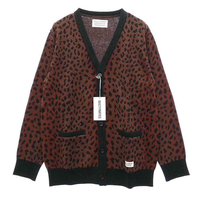 ワコマリア 20SS-WMK-KN07 LEOPARD CARDIGAN 買取実績