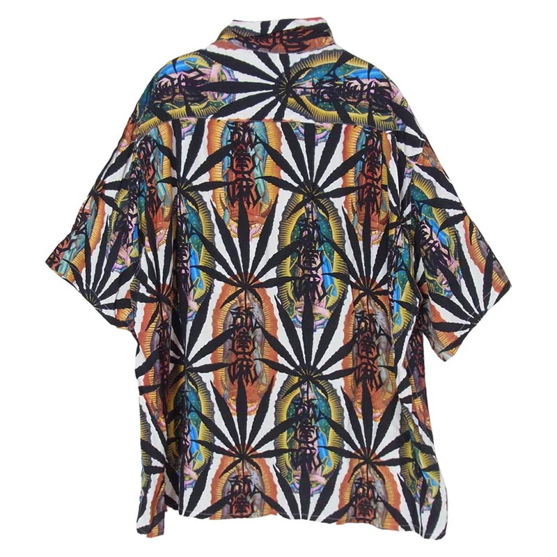 ワコマリア 21SS NMD-WM-HI02-A BUDSPOOL HAWAIIAN SHIRT バッズプール ハワイアン 舐達麻 オープンカラー 半袖シャツ アロハシャツ 買取実績 画像