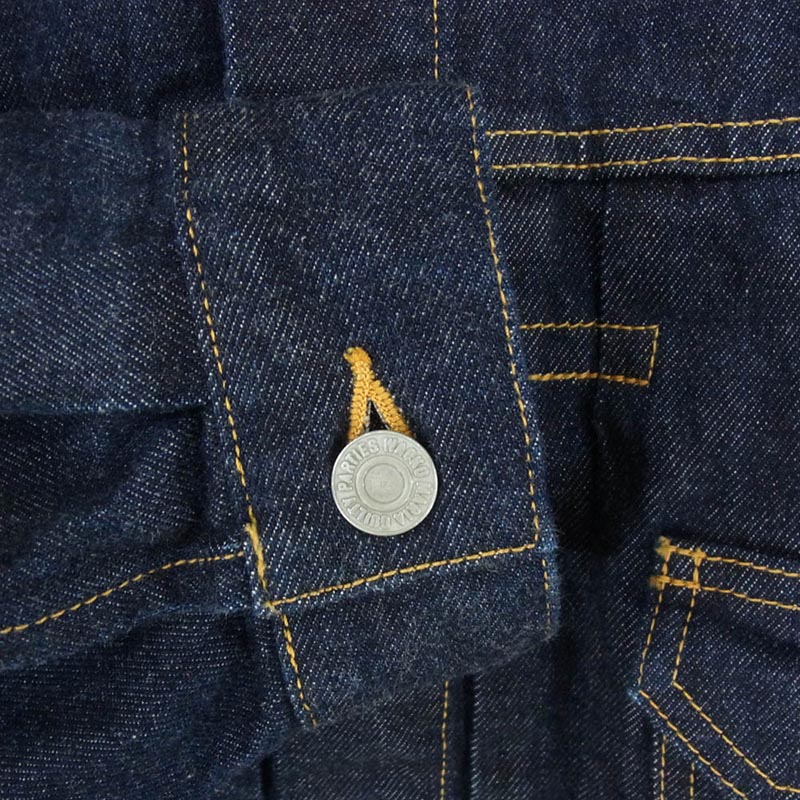 ワコマリア 26SS 26SS-WMO-BL07 TRUCKER JACKET INDIGO デニム トラッカー ジャケット 買取実績 画像