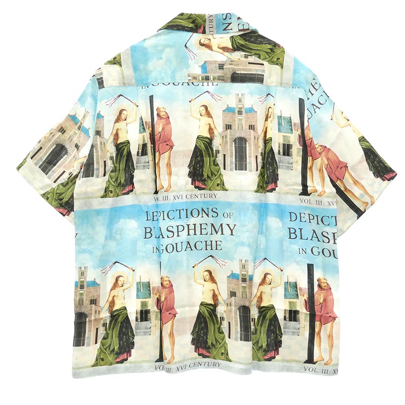 ワコマリア 26SS TPS-WM-HI05 T.P.S. S/S HAWAIIAN SHIRT TYPE-5 ハワイアン アロハ 開襟 オープンカラー 半袖 シャツ 買取実績 画像