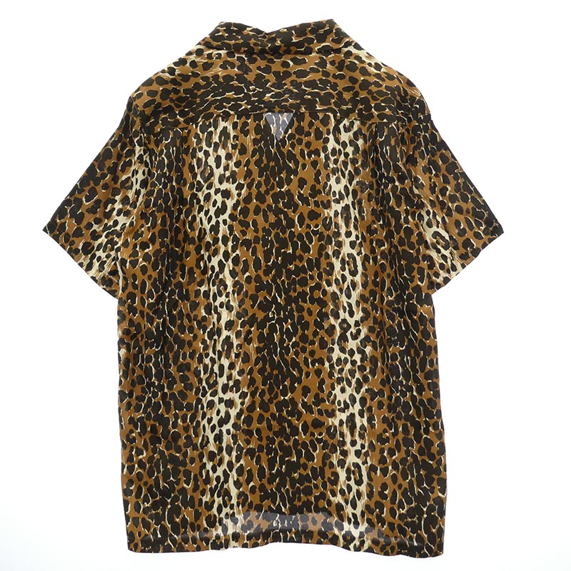 ワコマリア 20SS 20SS-WNS-HI07 HAWAIIAN SHIRT S/S レオパード柄 ハワイアン オープンカラー 開襟 半袖 アロハシャツ 買取実績 画像