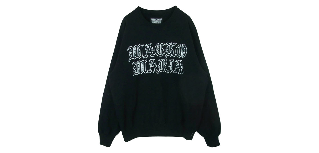 ワコマリア 26SS 26SS-WMC-SS06 WASHED MIDDLE WEIGHT CREW NECK SWEAT SHIRT  買取実績