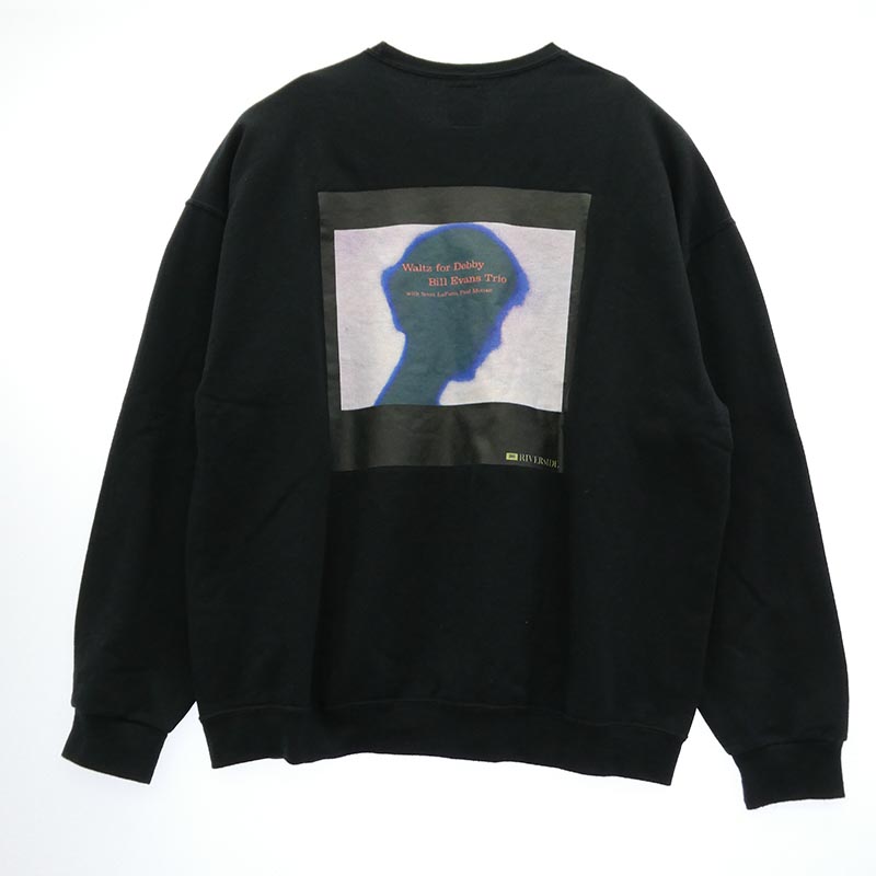 ワコマリア Bill Evans waltz for debby CREW NECK SWEAT SHIRT ビル・エヴァンス エンブロイダリー クルーネック スウェット トレーナー 買取実績 画像