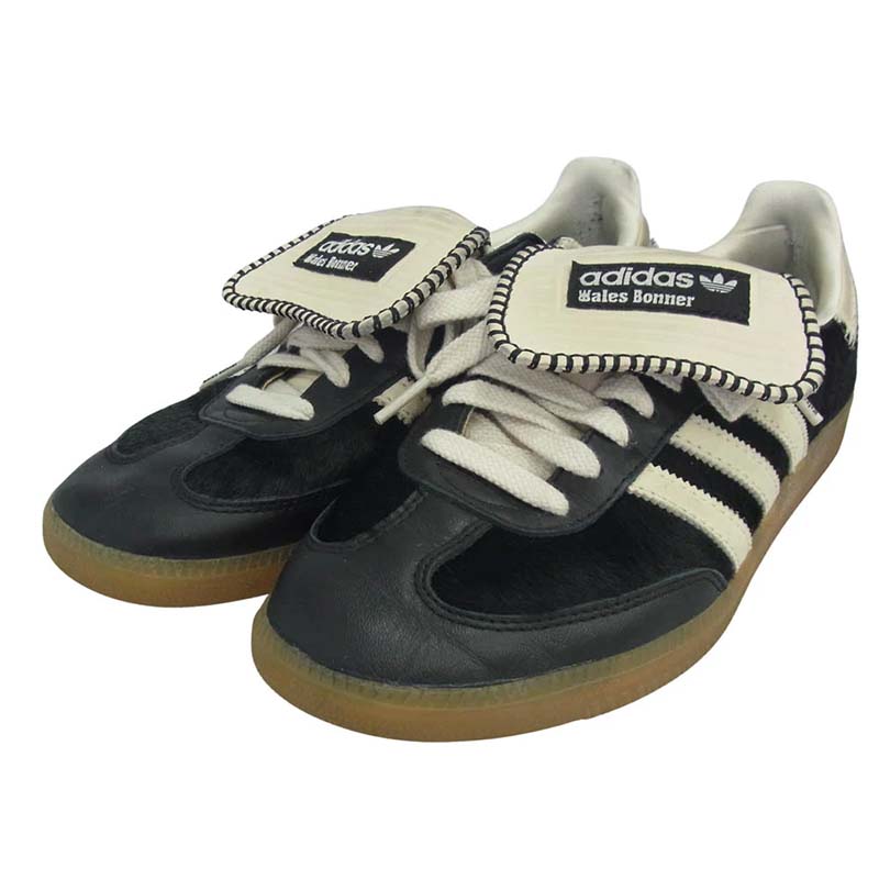 ウェールズボナー × アディダス IE0580 Samba Pony Tonal Low ブラック系 買取実績 画像