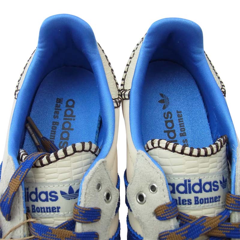 ウェールズボナー × アディダス IH7756 Nylon Samba ブルー系 ベージュ系 買取実績 画像