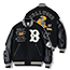 ホワイツビル WV15783-119 WOOL MELTON AWARD JACKET BLUE PECKERS BLACK 画像