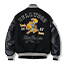 ホワイツビル WV15783-119 WOOL MELTON AWARD JACKET BLUE PECKERS BLACK 画像