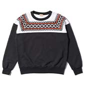 ホワイツビル 雪柄 スウェット 買取 画像