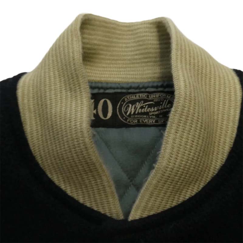 ホワイツビル WV15387 WOOL MELTON AWARD JACKET HERITAGE ネイビー系 買取実績 画像