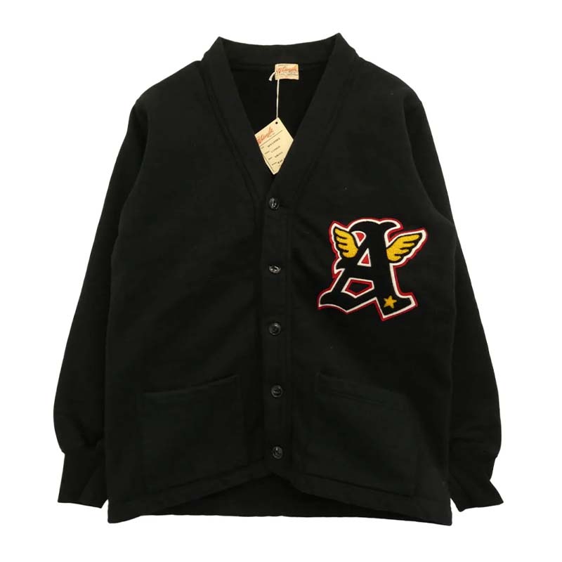 ホワイツビル WV69043 HEAVY SWEAT BUTTON CARDIGAN ブラック系 買取実績