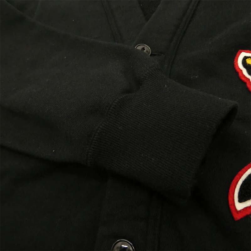 ホワイツビル WV69043 HEAVY SWEAT BUTTON CARDIGAN ブラック系 買取実績 画像