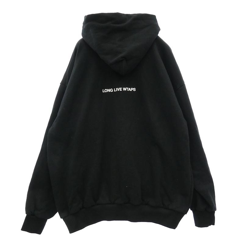 WTAPS 25AW 252ATDT-HPM04S LLW HOODY COTTON ロゴ プリント コットン スウェット フーディー プルオーバー パーカー 買取実績 画像