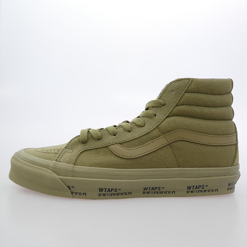 WTAPS VN0A4BVBCX6 × Vans Vault by OG Sk8-Hi LX Olive Drab 買取実績