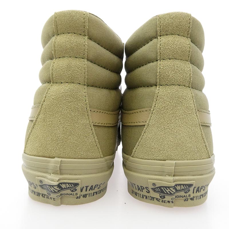 WTAPS VN0A4BVBCX6 × Vans Vault by OG Sk8-Hi LX Olive Drab × バンズ ヴォルト バイ OG スケートハイ LX オリーブ ドゥラブ 買取実績 画像