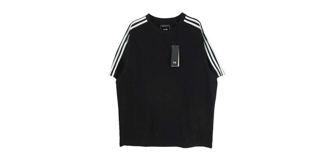 ワイスリー ヨウジヤマモト 26SS JW7352 SHORT SLEEVE TEE 3-STRIPES 買取実績