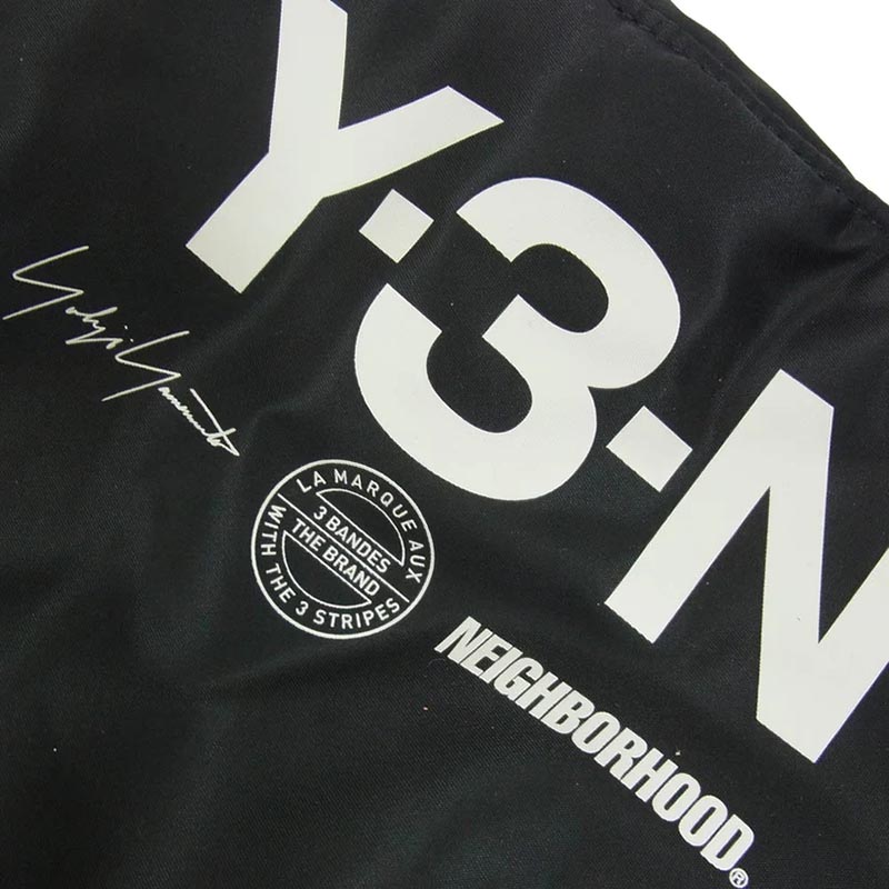 ワイスリー ヨウジヤマモト 26SS JX0054 × NEIGHBORHOOD ネイバーフッド NBHD PADDED BAG ロゴプリント ヘルメット バッグ 買取実績 画像