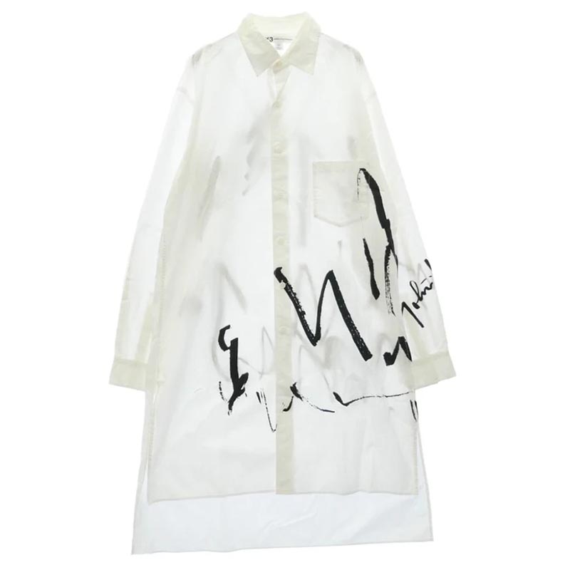 ワイスリー ヨウジヤマモト CY6862 EXCLUSIVE CAPSULE COLLECTION YOHJI SHRT ART3 グラフィックペイント 長袖 ロングシャツ 買取実績