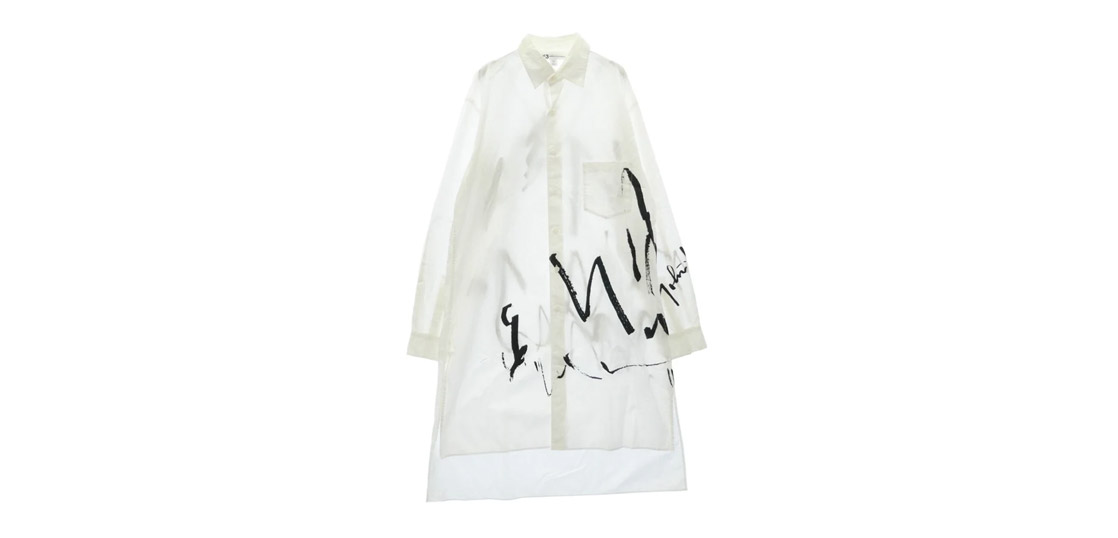 ワイスリー ヨウジヤマモト CY6862 EXCLUSIVE CAPSULE COLLECTION YOHJI SHRT ART3 グラフィックペイント 長袖 ロングシャツ 買取実績