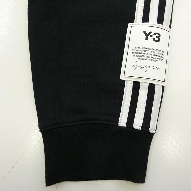 ワイスリー ヨウジヤマモト H16338 M 3 STP TEERRY CUFFPNT フレンチテリー ストライプ パンツ 買取実績 画像