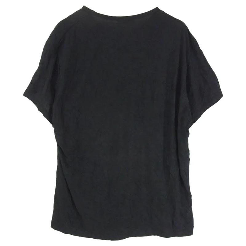 ヨウジヤマモトプールオム 20SS HN-T87-889 天竺シワ加工 半袖カットソー Tシャツ 買取実績 画像