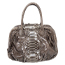  Zagliani Pale Green Python JJ Hobo 画像