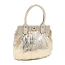 Zagliani Metallic Rose Gold Python Chain Shoulder Bag 画像