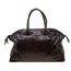 Zagliani Brown Python Tomodachi Weekender Bag 画像