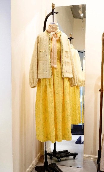 ドゥロワー冬服コーディネートマネキン画像