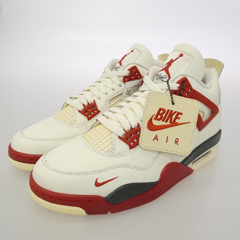 ナイキ ジョーダン IQ8055-100 ×Nigel Sylvester Air Jordan 4 Brick After Brick AJ4 ナイジェル・シルベスター ブリックアフターブリック ハイカット スニーカー 買取実績 画像