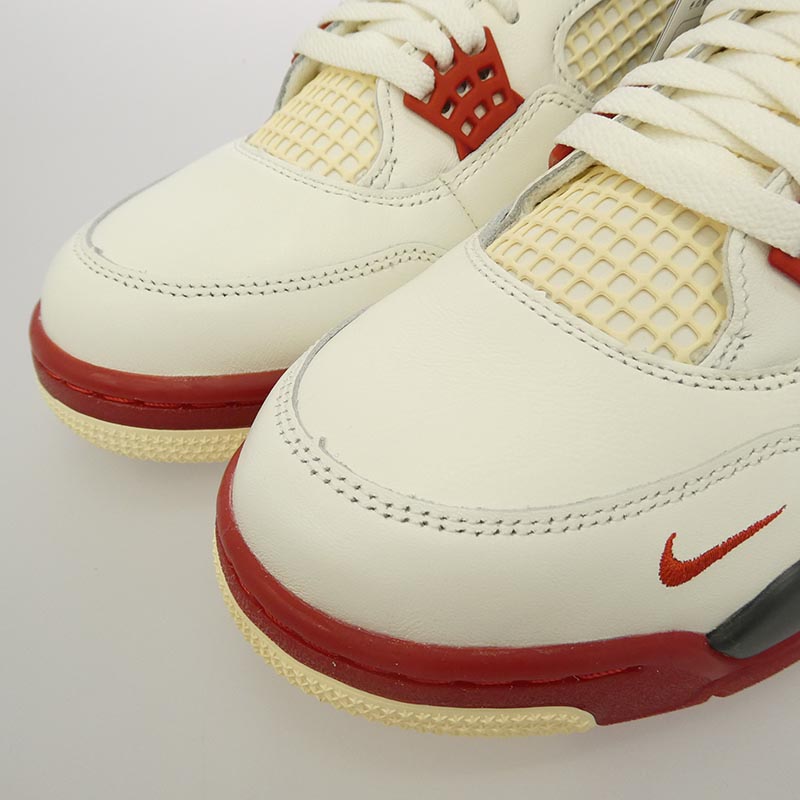 ナイキ ジョーダン IQ8055-100 ×Nigel Sylvester Air Jordan 4 Brick After Brick AJ4 ナイジェル・シルベスター ブリックアフターブリック ハイカット スニーカー 買取実績 画像