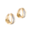 アントニーニ マテラ 18K WG ダイヤモンド フープ イヤリング 画像