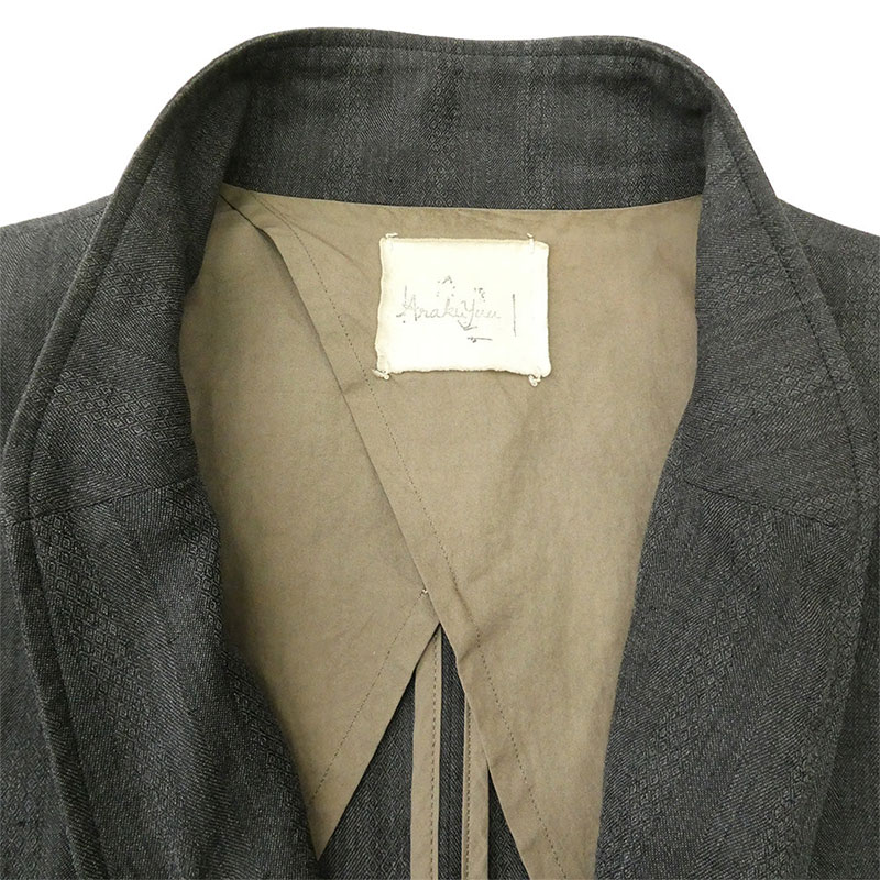 アラキユウ 2314 atelier coat ブラック系 買取実績 画像