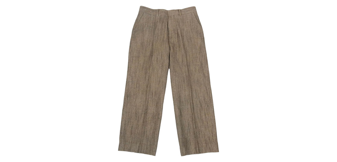 オーラリー 20AW A20AP02MT Wool Silk Mix Tweed Slacks 買取実績