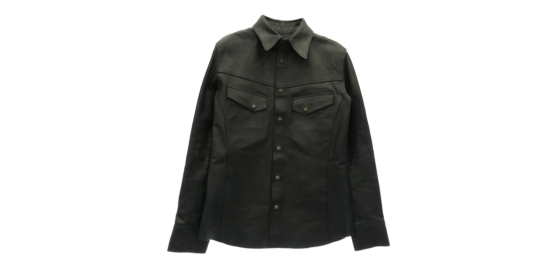 イサムカタヤマバックラッシュ 23SS T-254 THE LINE ザライン GUIDI CALF Leather Shirts 買取実績