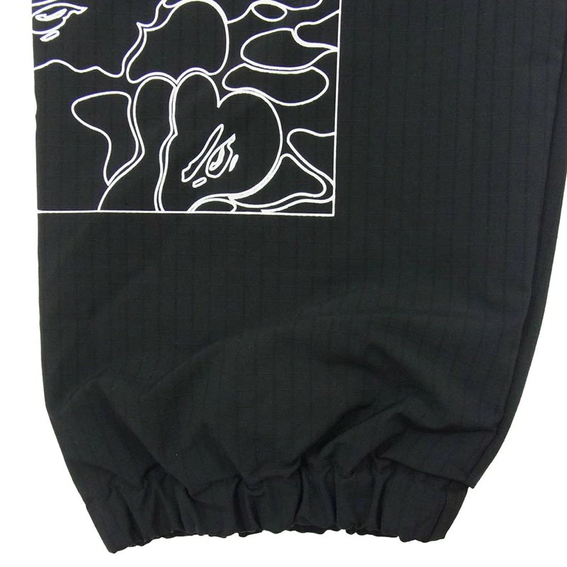 アベイシングエイプ 001PTH801011M Rip Stop Track Pants サイドプリント リップストック トラックパンツ 買取実績 画像