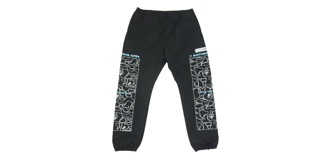 アベイシングエイプ 001PTH801011M Rip Stop Track Pants 買取実績