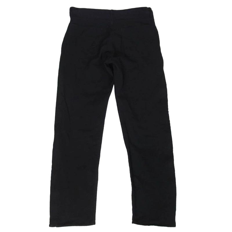 ブラックコムデギャルソン 24SS 1M-P003 製品後加工 エステルギャバジン サイドジップ パンツ 買取実績 画像
