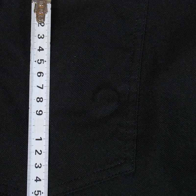 ブラックコムデギャルソン 24SS 1M-P003 製品後加工 エステルギャバジン サイドジップ パンツ 買取実績 画像