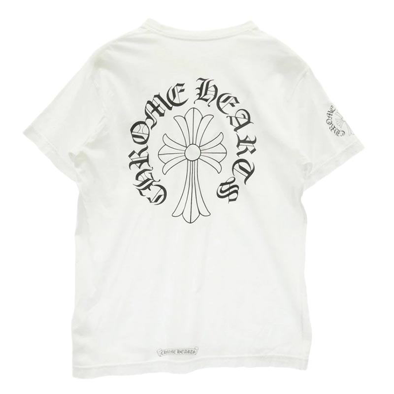 クロムハーツ（原本無） Back Cross Neck Logo Tee バックCHクロス ネックロゴ ポケット 半袖 Tシャツ 買取実績 画像
