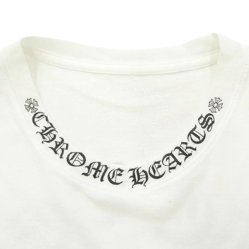 クロムハーツ（原本無） Back Cross Neck Logo Tee バックCHクロス ネックロゴ ポケット 半袖 Tシャツ 買取実績 画像