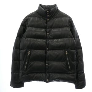 クロムハーツ（原本無） STIFF LTHR スティッフ クロスボール ボタン レザー ダウンジャケット 買取実績