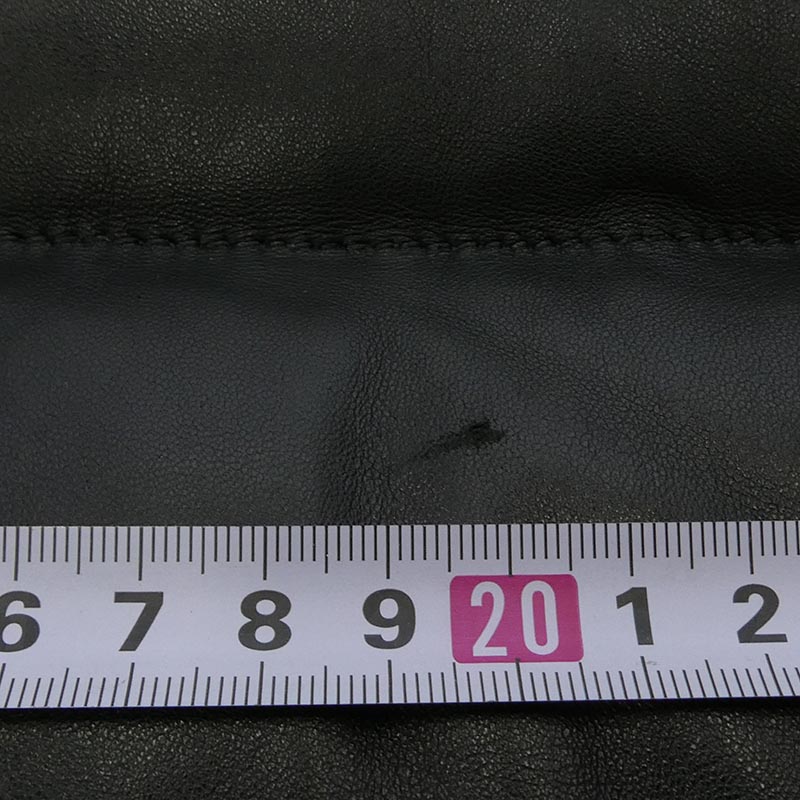 クロムハーツ（原本無） STIFF LTHR スティッフ クロスボール ボタン レザー ダウンジャケット 買取実績 画像